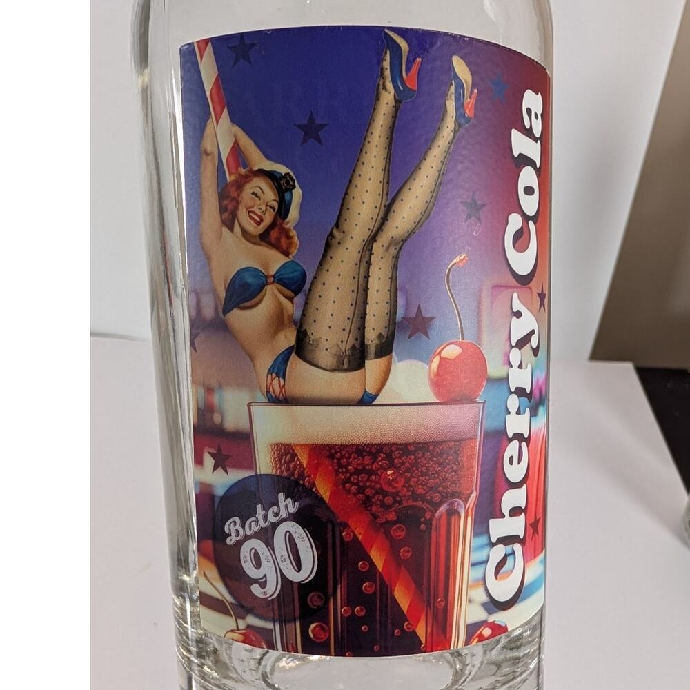 Barrell King Knighted Cherry Cola Batch 90 Bourbon Whiskey Empty Bottle 750mL